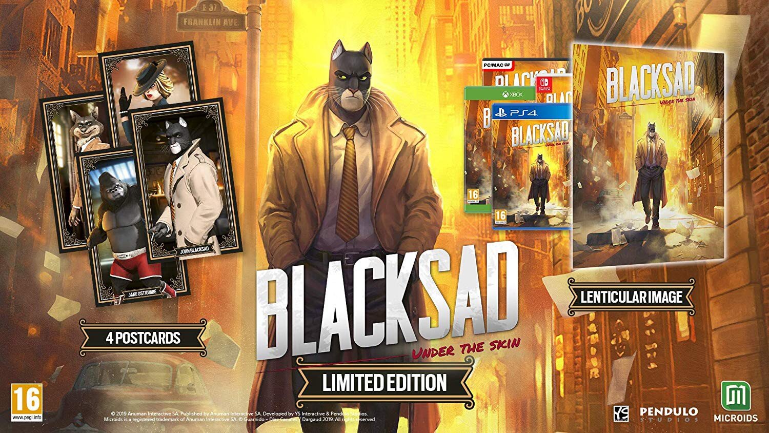 Blacksad: Under the Skin - Limited Edition NSW цена и информация | Kompiuteriniai žaidimai | pigu.lt