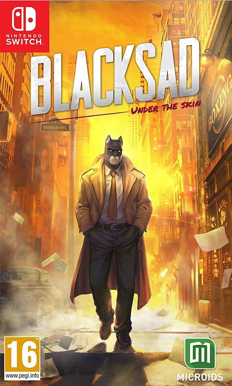 Компьютерная игра Blacksad: Under the Skin - Limited Edition NSW цена |  pigu.lt