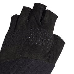 Adidas перчатки Wom Ccool Glove Black цена и информация | Перчатки для турника и фитнеса | pigu.lt