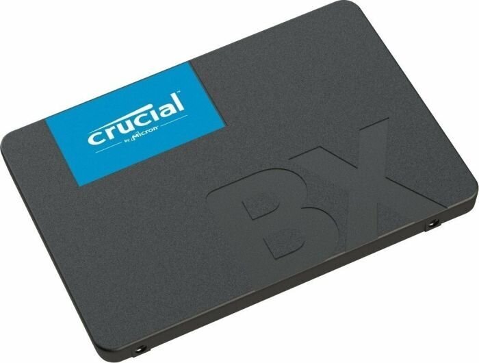 SSD|CRUCIAL|BX500|2TB|SATA 3.0|Write speed 500 MBytes/sec|Read speed 540 MBytes/sec|2,5"|TBW 720 TB|MTBF 1500000 hours|CT2000BX500SSD1 цена и информация | Vidiniai kietieji diskai (HDD, SSD, Hybrid) | pigu.lt