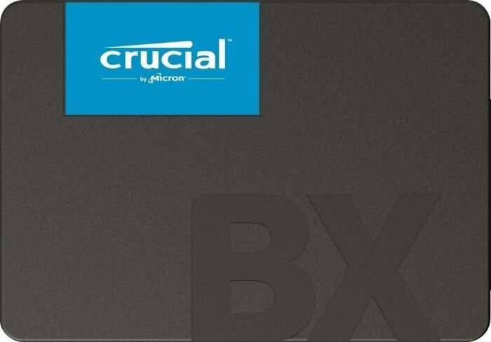 SSD|CRUCIAL|BX500|2TB|SATA 3.0|Write speed 500 MBytes/sec|Read speed 540 MBytes/sec|2,5"|TBW 720 TB|MTBF 1500000 hours|CT2000BX500SSD1 kaina ir informacija | Vidiniai kietieji diskai (HDD, SSD, Hybrid) | pigu.lt