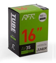 Kamera 16'' RFR Junior/MTB 47/57-305 AV 35mm kaina ir informacija | Dviračių kameros ir padangos | pigu.lt