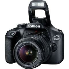 Canon EOS 4000D 18-55 III цена и информация | Цифровые фотоаппараты | pigu.lt