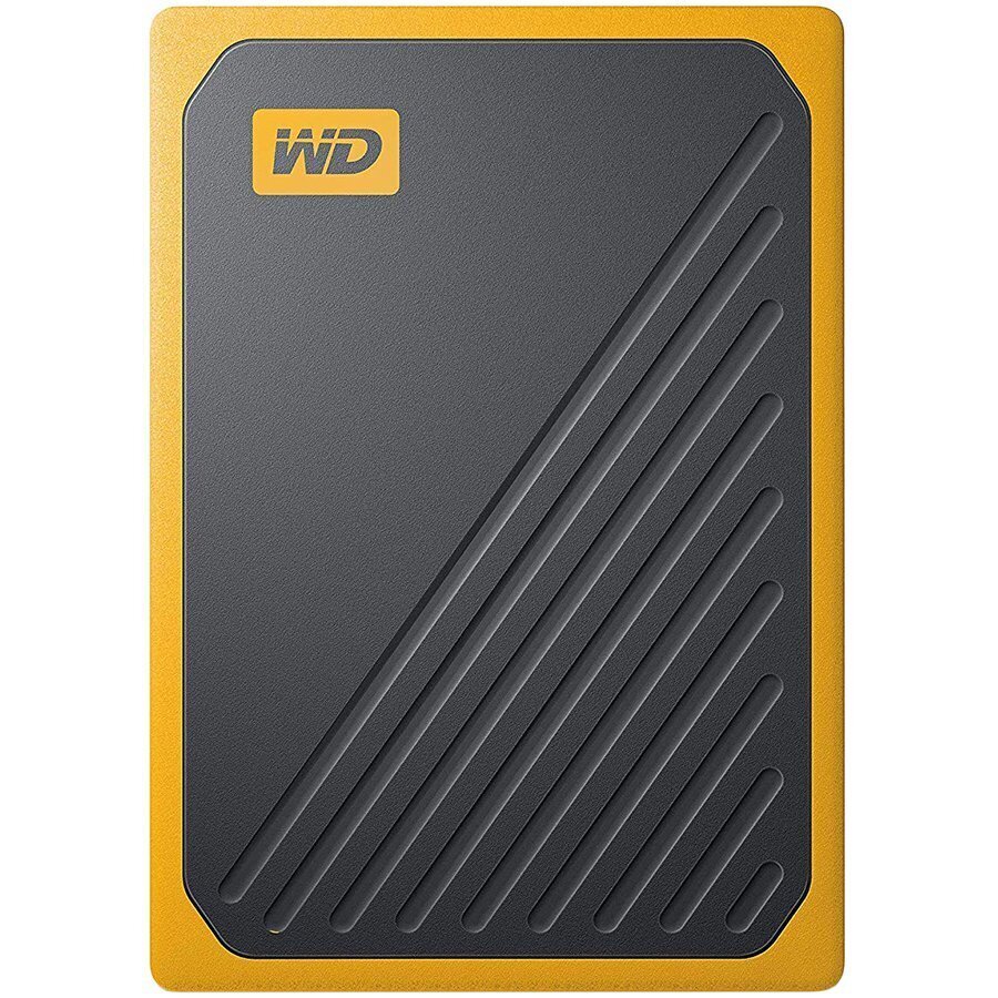 WD SSD My Passport Go, 500 GB, Juoda/Oranžinė kaina ir informacija | Išoriniai kietieji diskai (SSD, HDD) | pigu.lt