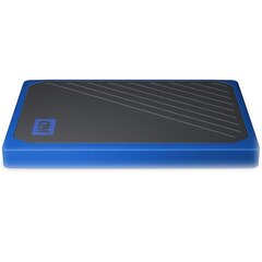 WD SSD My Passport Go, 1TB, Juoda/Mėlyna kaina ir informacija | Išoriniai kietieji diskai (SSD, HDD) | pigu.lt