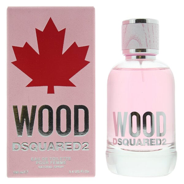 Tualetinis vanduo Dsquared Wood EDT moterims 100 ml kaina | pigu.lt