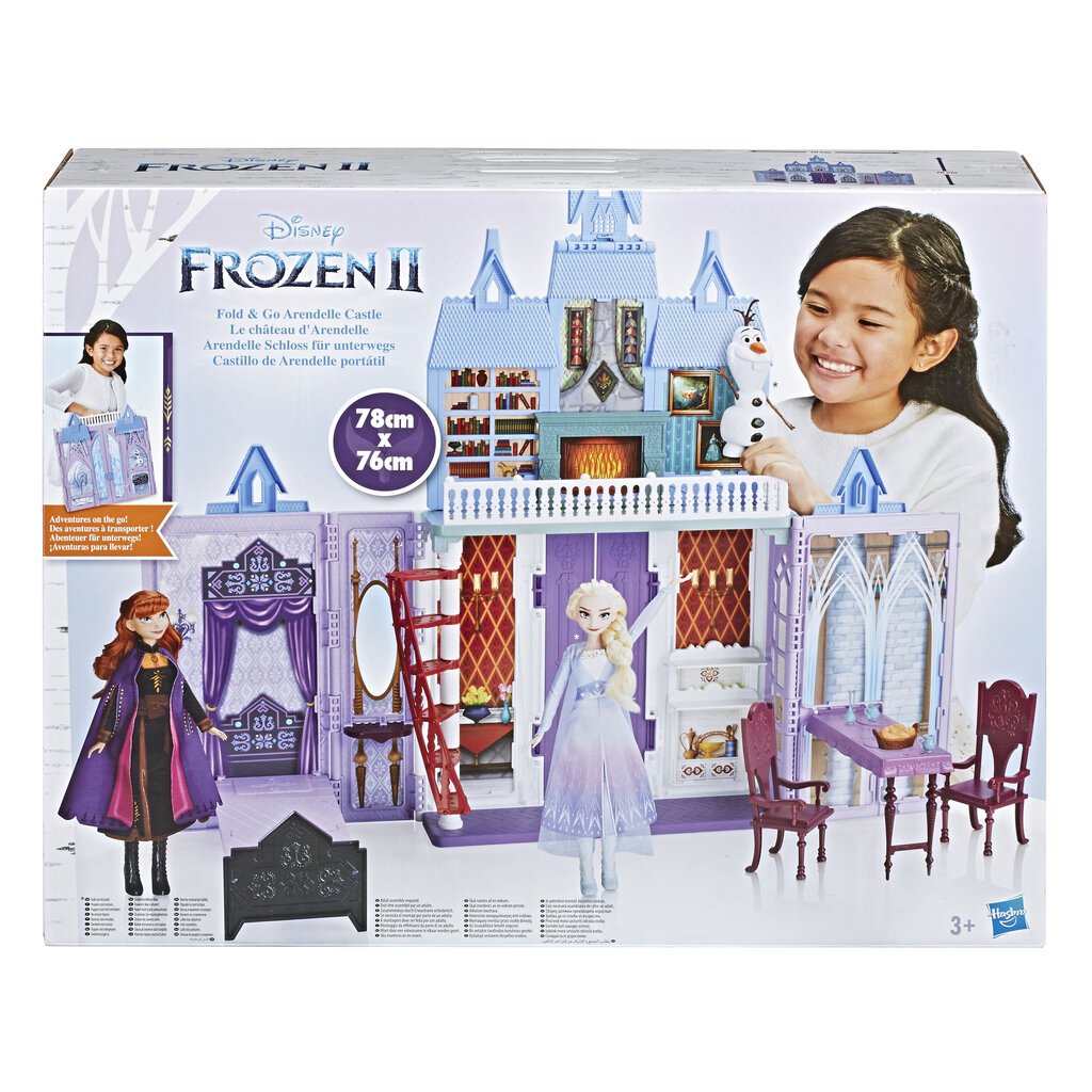 Lėlių pilis su aksesuarais Ledo šalis (Frozen) kaina ir informacija | Žaislai mergaitėms | pigu.lt