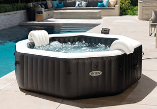 Массажный бассейн Intex PureSpa ™ Jet & Bubble Deluxe, 218x218x71 см цена и информация | Бассейны | pigu.lt