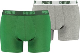 Мужские боксеры Puma BASIC (Размер USA): Цвет - Зелёный цена и информация | Трусы | pigu.lt