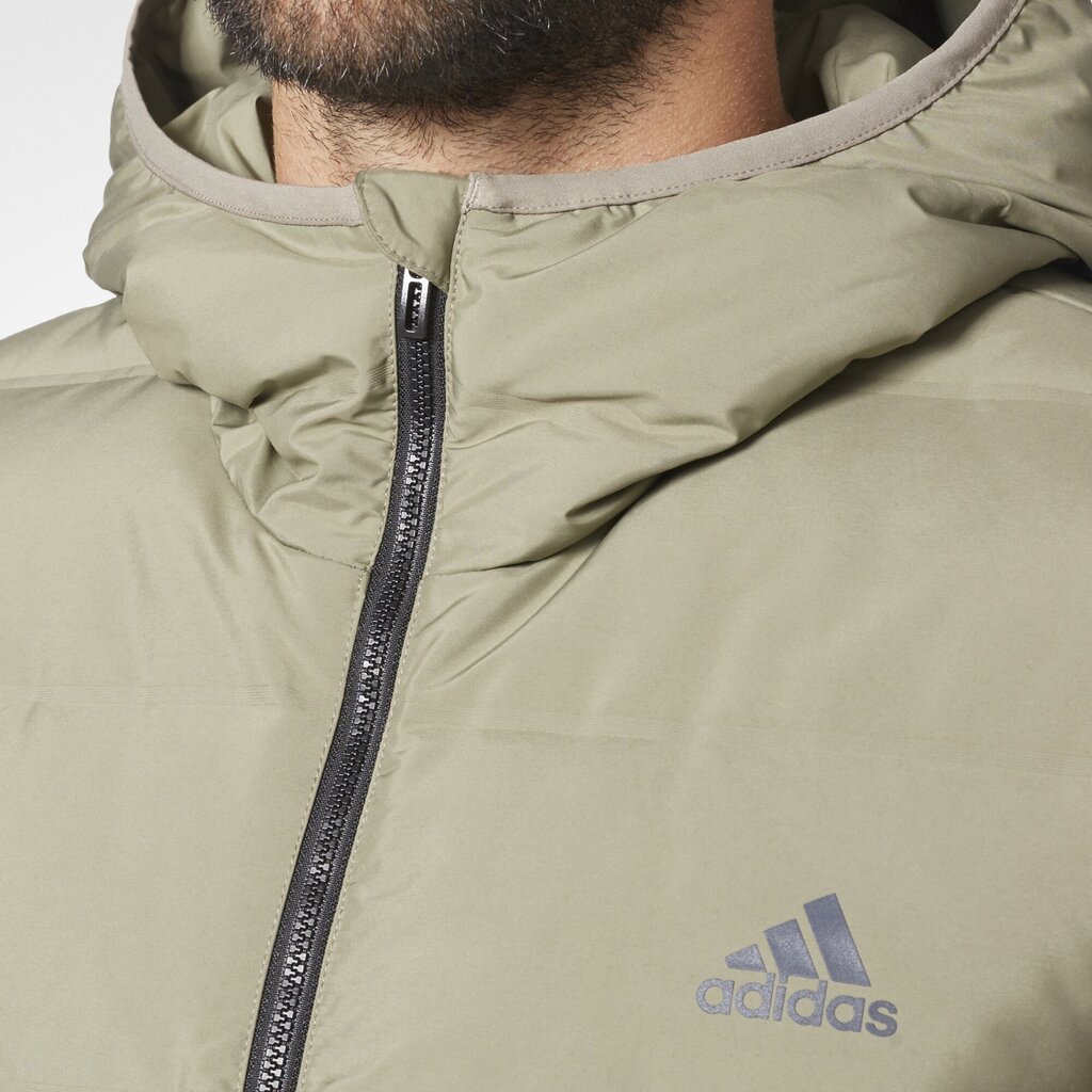 Striukė Adidas Helionic Hooded Down Jacket kaina ir informacija | Vyriškos striukės | pigu.lt