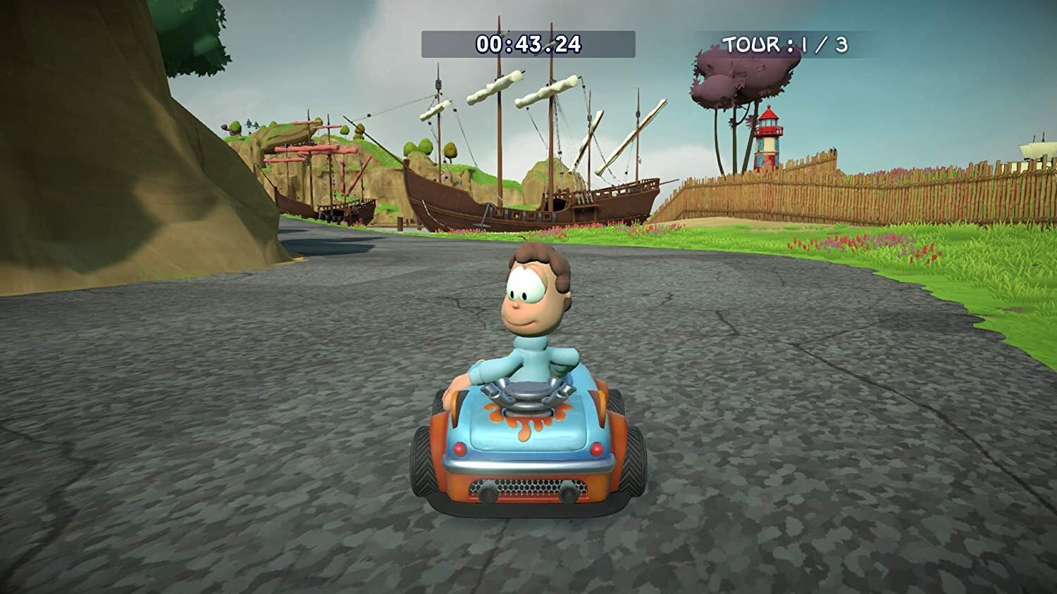 Garfield Kart Furious Racing (PS4) цена и информация | Kompiuteriniai žaidimai | pigu.lt