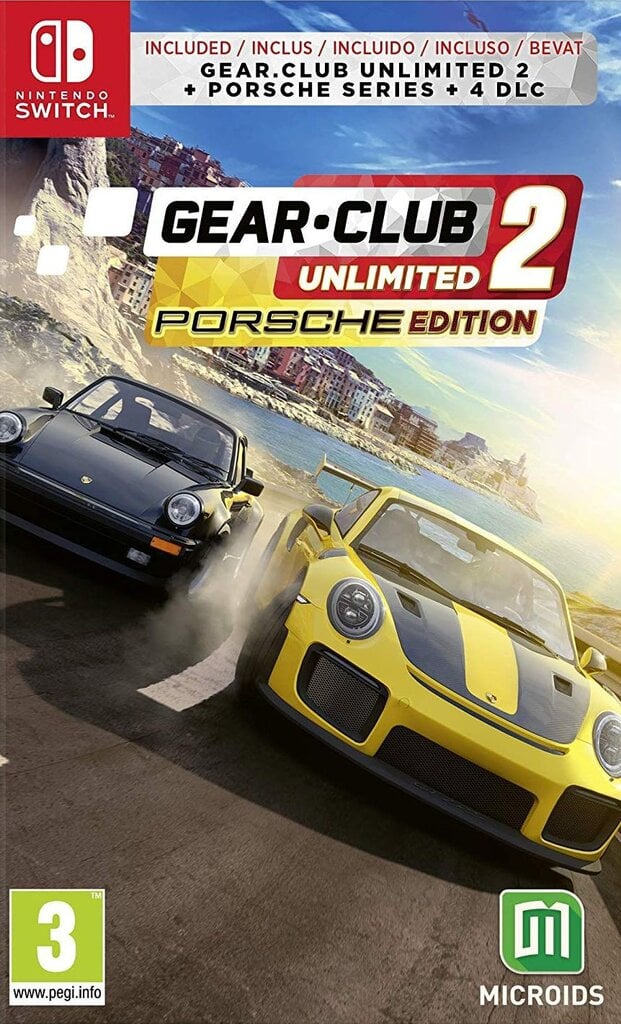 Gear Club Unlimited 2: Porsche Edition (Switch) kaina ir informacija | Kompiuteriniai žaidimai | pigu.lt