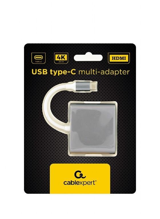 Gembird A-CM-HDMIF-02-SG kaina ir informacija | Adapteriai, USB šakotuvai | pigu.lt