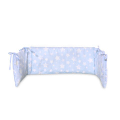 Minkšta apsauga lovytei Lorelli Little Stars blue kaina ir informacija | Vokeliai, miegmaišiai, pagalvės | pigu.lt
