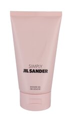 Гель для душа Jil Sander Simply Jil Sander Poudree Intense, 150 мл цена и информация | Масла, гели для душа | pigu.lt