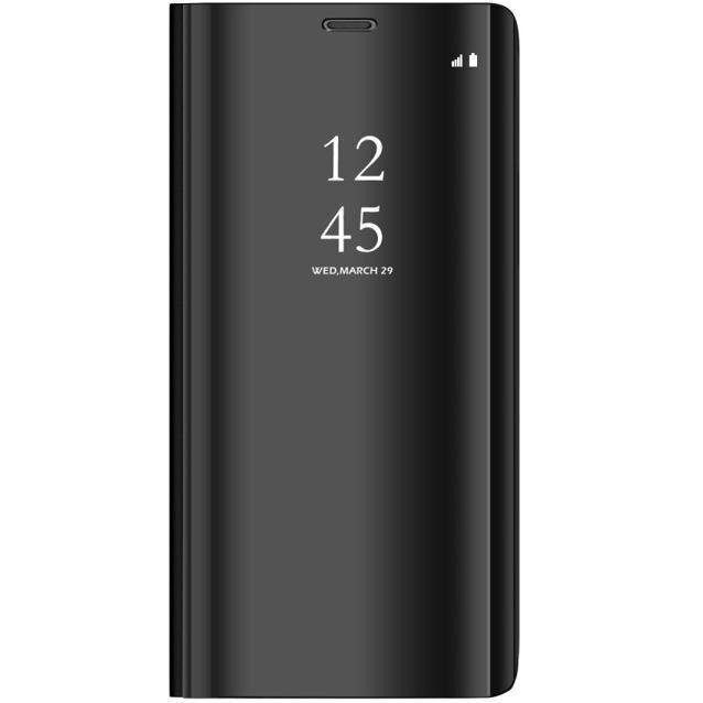 Mocco Clear View Cover Case For Xiaomi Redmi 8A Black цена и информация | Telefono dėklai | pigu.lt