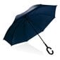 Skėtis Platinet su C formos rankena, mėlynas kaina ir informacija | Moteriški skėčiai | pigu.lt