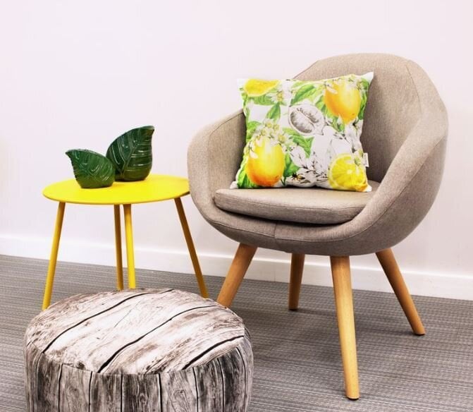 Ambition dekoratyvinių pagalvėlių užvalkalai Lemon kaina ir informacija | Dekoratyvinės pagalvėlės ir užvalkalai | pigu.lt