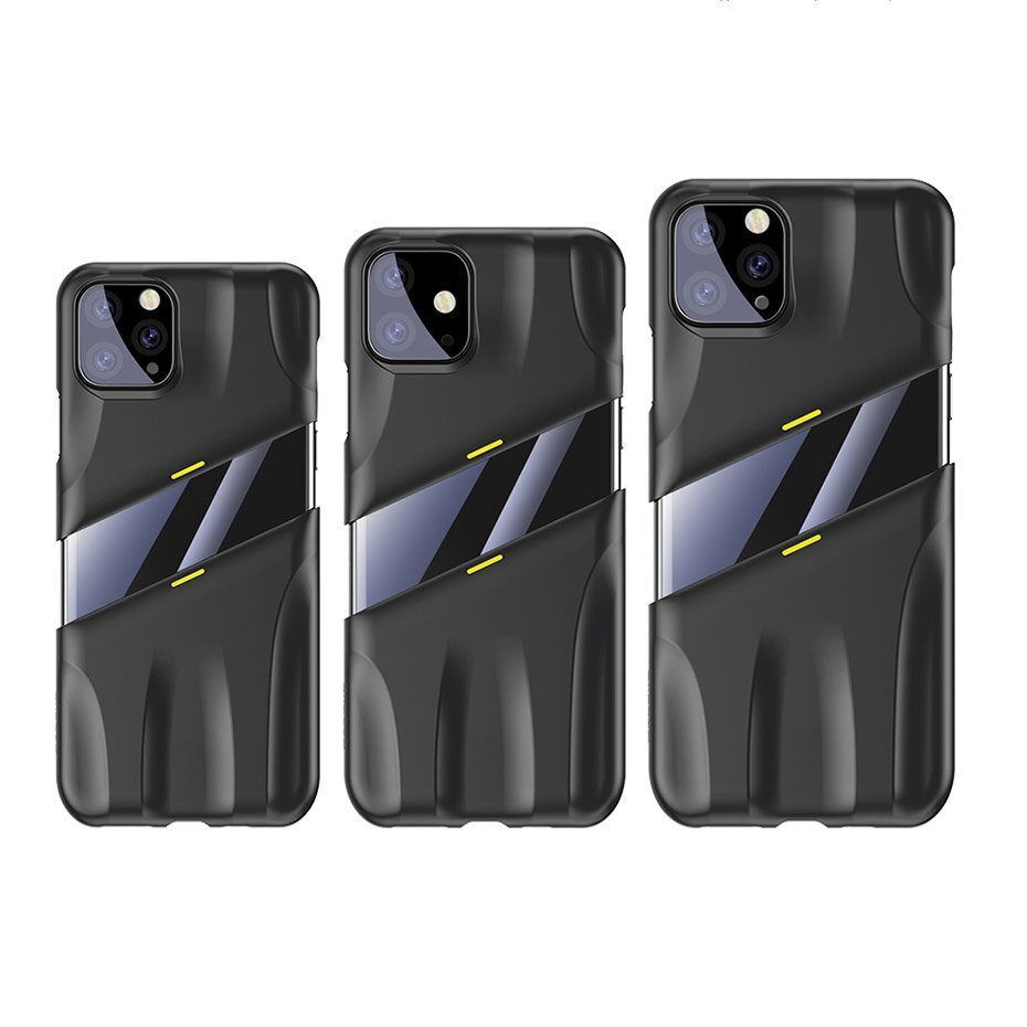 Baseus Let''s go Airflow Cooling Game Protective Case, skirtas iPhone 11 Pro Max, pilkas kaina ir informacija | Telefono dėklai | pigu.lt