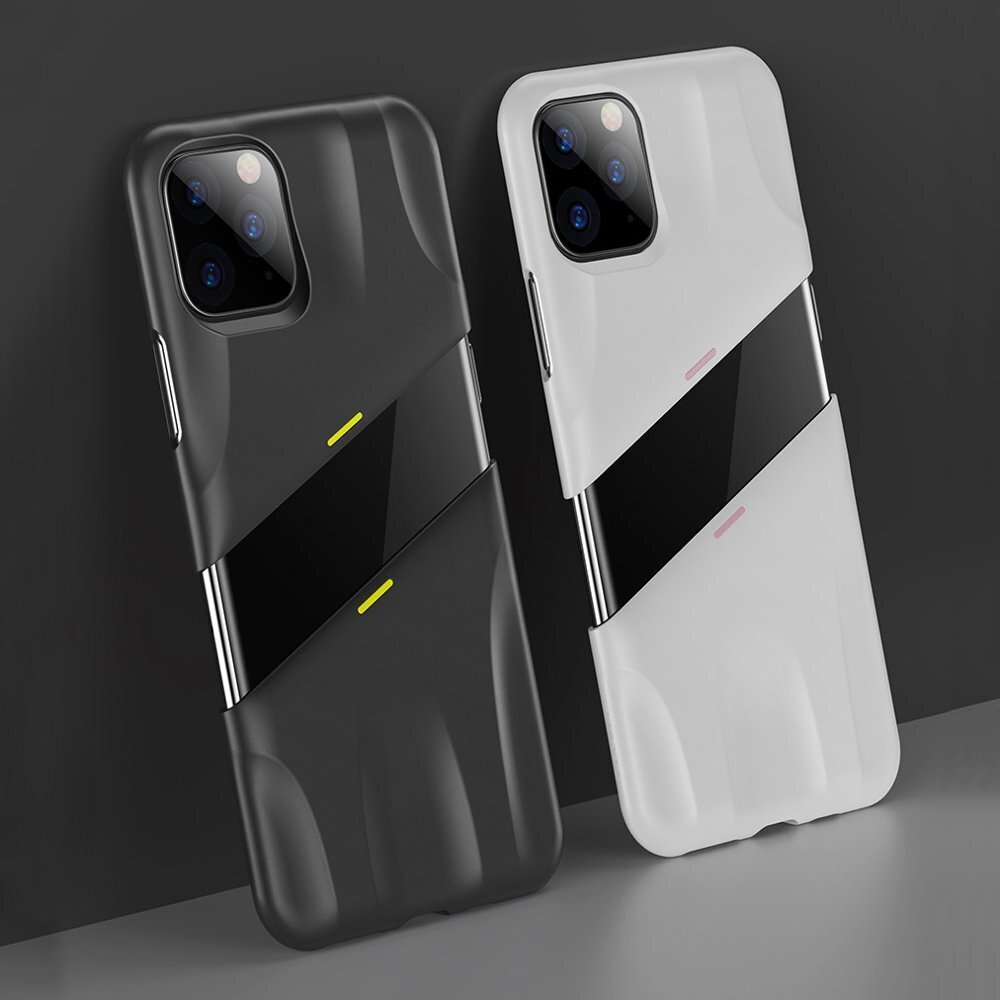 Baseus Let''s go Airflow Cooling Game Protective Case, skirtas iPhone 11 Pro Max, pilkas kaina ir informacija | Telefono dėklai | pigu.lt