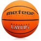 Krepšinio kamuolys METEOR LAYUP, 4 dydis, oranžinis цена и информация | Krepšinio kamuoliai | pigu.lt