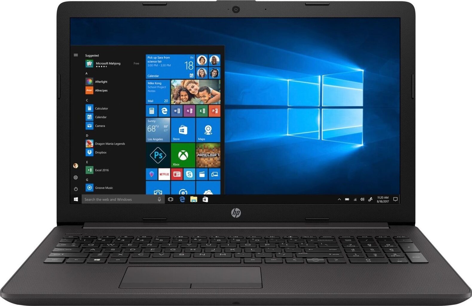 HP 250 G7 (6BP89EA) kaina ir informacija | Nešiojami kompiuteriai | pigu.lt