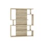 Lentyna ADRK Furniture Felipe, 185x151 cm, ąžuolo spalvos kaina ir informacija | Lentynos | pigu.lt