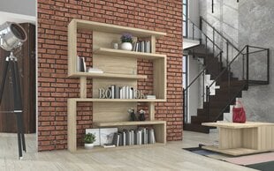 Полка ADRK Furniture Felipe, 185x151 см, цвета дуба цена и информация | Полки | pigu.lt