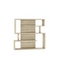 Lentyna ADRK Furniture Felipe 152x151 cm, ąžuolo spalvos цена и информация | Lentynos | pigu.lt