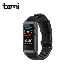 Bemi REX Smart Fit Tracker, Black kaina ir informacija | Išmaniosios apyrankės (fitness tracker) | pigu.lt