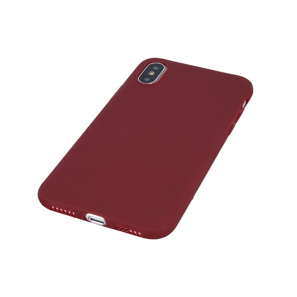 Mocco Ultra Slim Soft Matte 0.3 mm Silicone Case for Xiaomi Mi Note 10 / Mi Note 10 Pro / Mi CC9 Dark Red kaina ir informacija | Telefono dėklai | pigu.lt