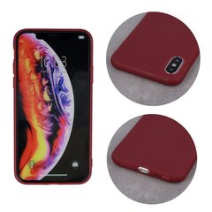 Mocco Ultra Slim Soft Matte 0.3 mm Silicone Case for Xiaomi Mi Note 10 / Mi Note 10 Pro / Mi CC9 Dark Red kaina ir informacija | Telefono dėklai | pigu.lt