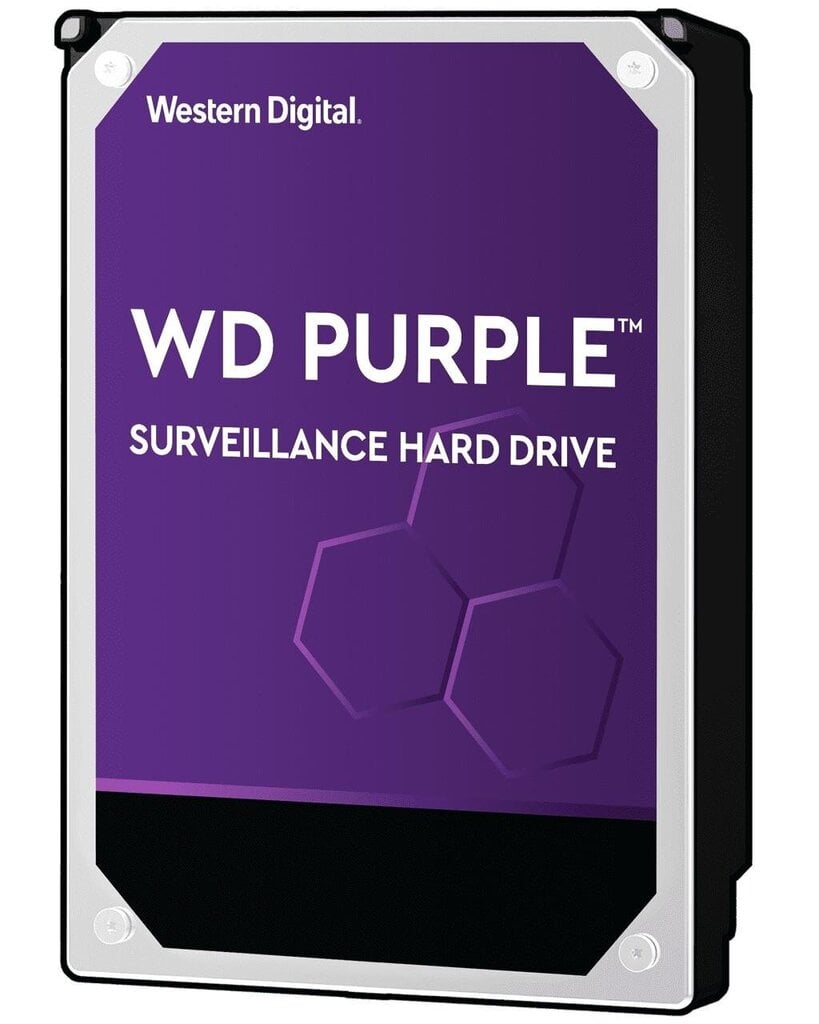 HDD WD Purple 10TB SATA 3.5" WD102PURZ цена и информация | Vidiniai kietieji diskai (HDD, SSD, Hybrid) | pigu.lt