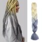Plaukų pluoštas - kanekalonas ombre blonde/pilka цена и информация | Plaukų aksesuarai | pigu.lt