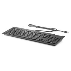 HP USB Bus Slim CCID SmartCard Keyboard - EST цена и информация | Клавиатуры | pigu.lt