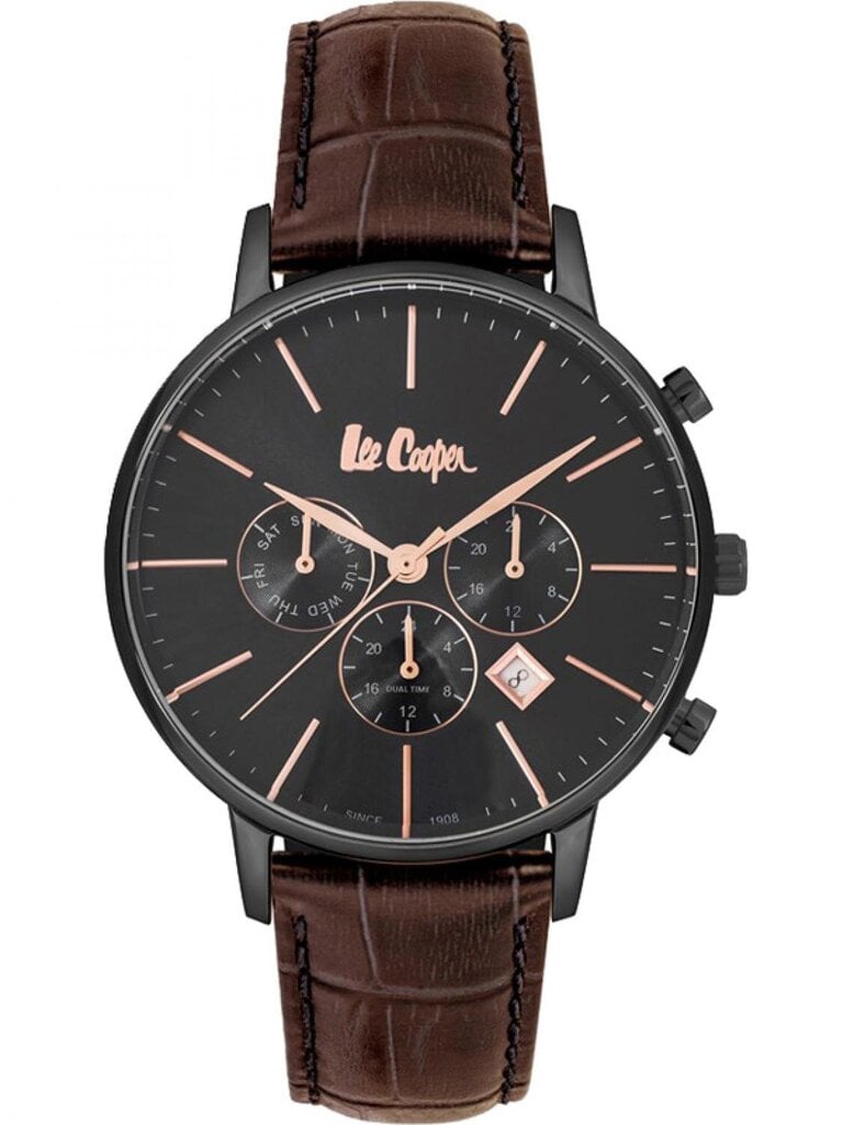 Vyriškas laikrodis Lee Cooper LC06916.062 цена и информация | Vyriški laikrodžiai | pigu.lt