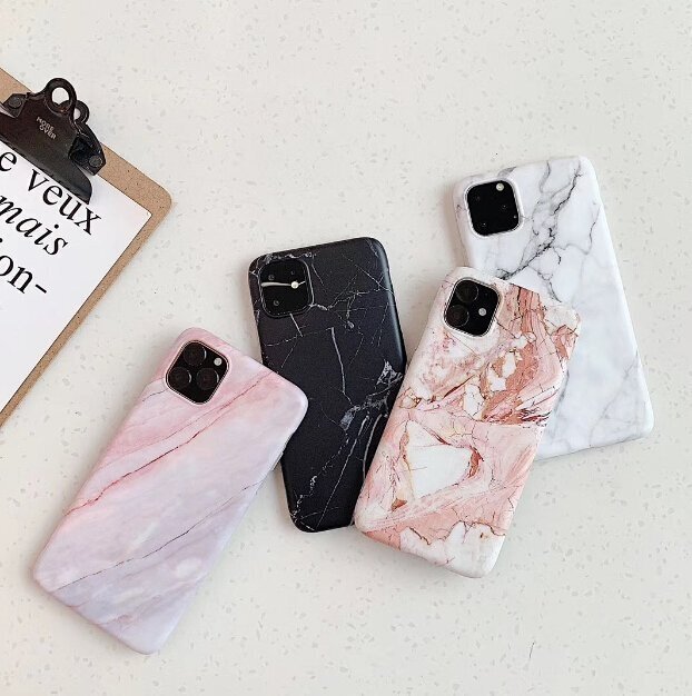 Wozinsky Marble TPU Case skirtas Xiaomi Redmi 8A, baltas kaina ir informacija | Telefono dėklai | pigu.lt