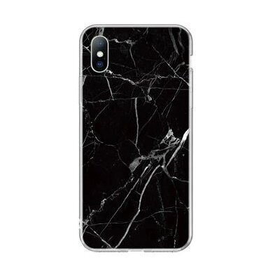 Wozinsky Marble TPU Case Cover, skirtas Apple iPhone 11 Pro, juodas цена и информация | Telefono dėklai | pigu.lt