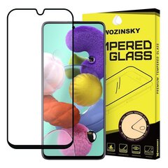 Apsauginis stiklas Wozinsky Tempered Glass Full Glue skirtas Samsung Galaxy A71 kaina ir informacija | Apsauginės plėvelės telefonams | pigu.lt