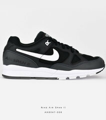 Мужские кроссовки Nike Air Span II, чёрный/белый цена и информация | Кроссовки для мужчин | pigu.lt