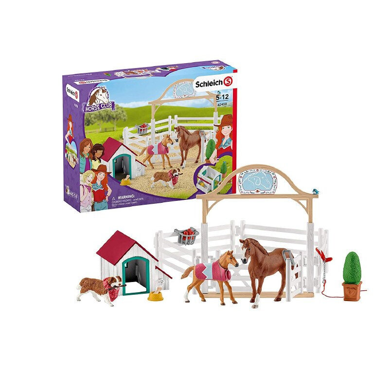 „Arklių klubas“ Schleich: Hanos arkliai su kalyte Rube kaina ir informacija | Žaislai mergaitėms | pigu.lt