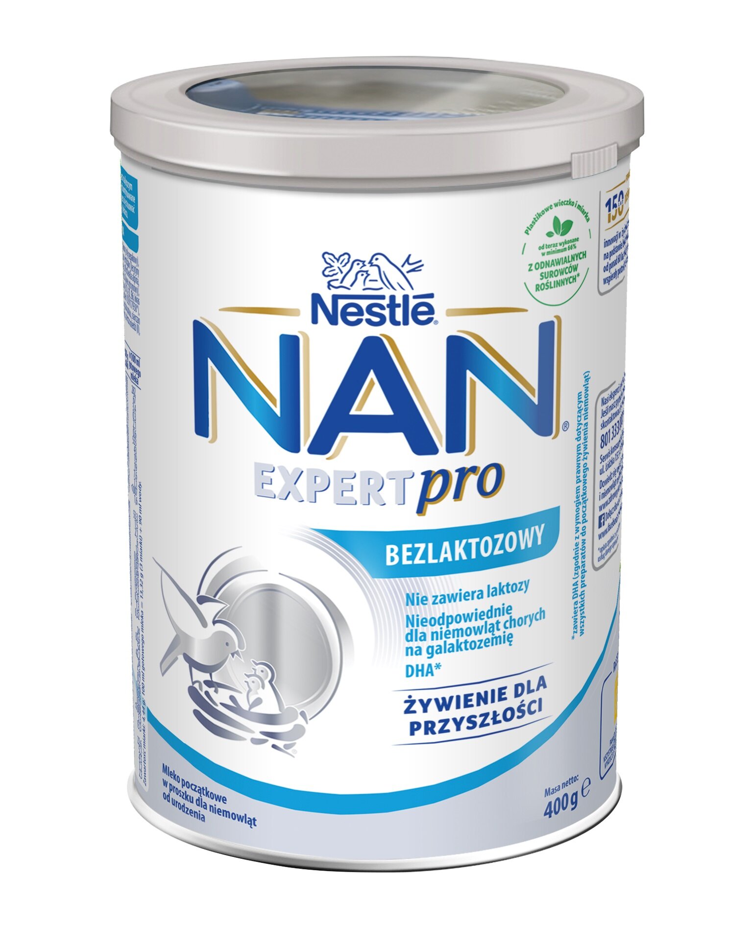 Молочная смесь Nestlé NAN® Expert Lactose free, 400 г цена | pigu.lt