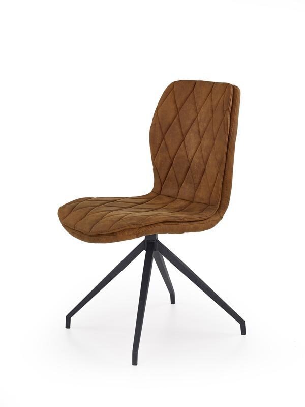 2-jų kėdžių komplektas Halmar K 237, rudas kaina ir informacija | Virtuvės ir valgomojo kėdės | pigu.lt