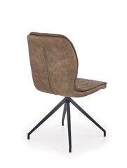 2-jų kėdžių komplektas Halmar K 237, smėlio spalvos kaina ir informacija | Virtuvės ir valgomojo kėdės | pigu.lt
