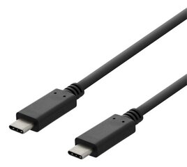 Deltaco USBC-2003, USB-C, 3 m kaina ir informacija | Laidai telefonams | pigu.lt