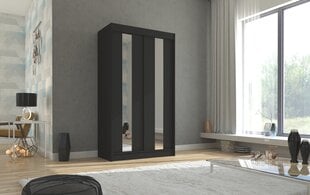 Шкаф ADRK Furniture Balton 120, черный цена и информация | Шкафы | pigu.lt