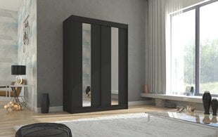 Шкаф ADRK Furniture Balton 150, черный цена и информация | Шкафы | pigu.lt