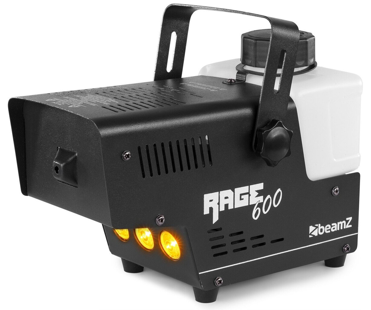 „BeamZ RAGE 600LED“ šviečiantis dūmų aparatas kaina ir informacija | Dekoracijos šventėms | pigu.lt