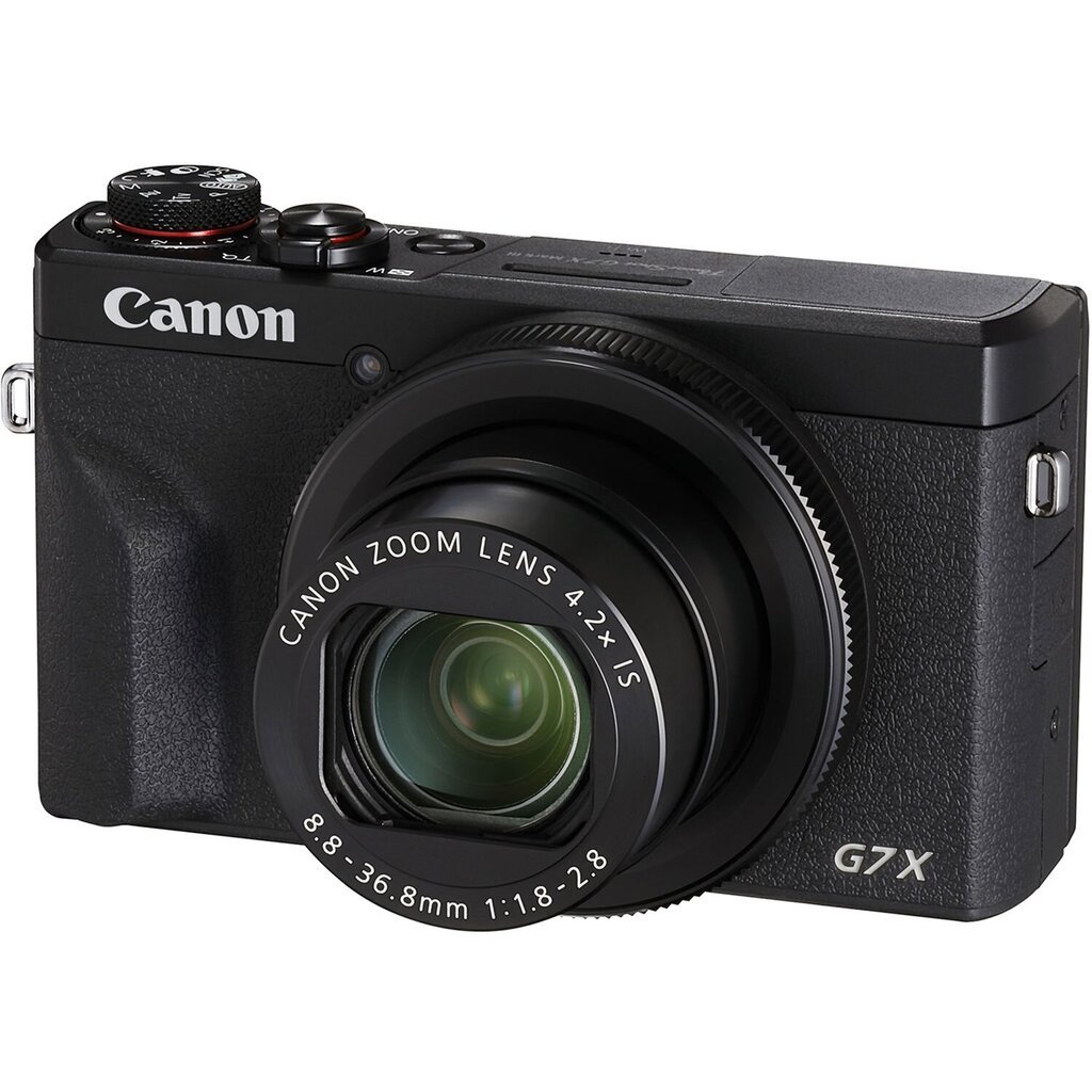 Canon PowerShot G7 X Mark III Black kaina ir informacija | Skaitmeniniai fotoaparatai | pigu.lt