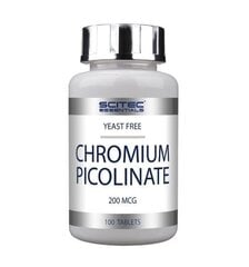 Maisto papildas Scitec Chromium Picolinate, 100 tab. kaina ir informacija | Papildai ir preparatai lieknėjimui | pigu.lt